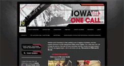 Desktop Screenshot of iowaonecall.com